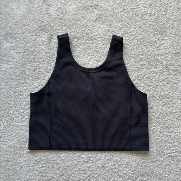 Lululemon Ribbed Softstreme Cropped Tank Top - Picture 1 of 6